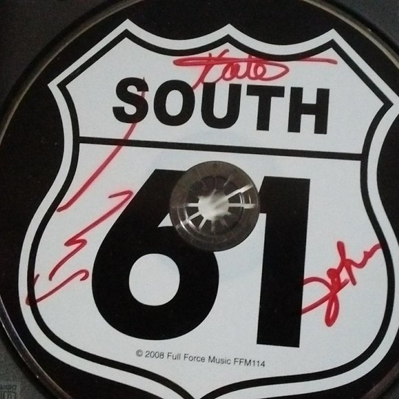 61 South (Band) Audio CD in *Case Autographed 3 Places by all 3 Band Members - Picture 5 of 5
